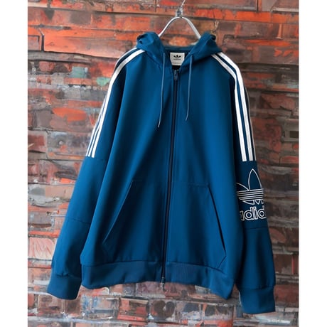 adidas originals Embroidery Logo Double-zip Track Top
