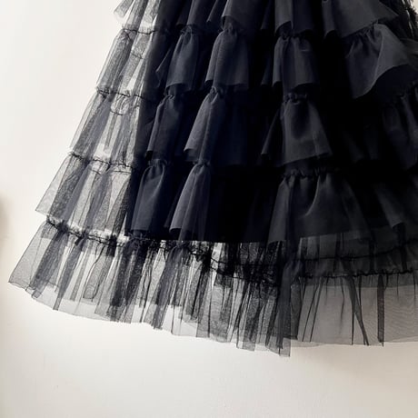 ︎ " Sheer " Long Tulle Skirt