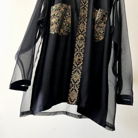 Vintage Sheer Design Shirt