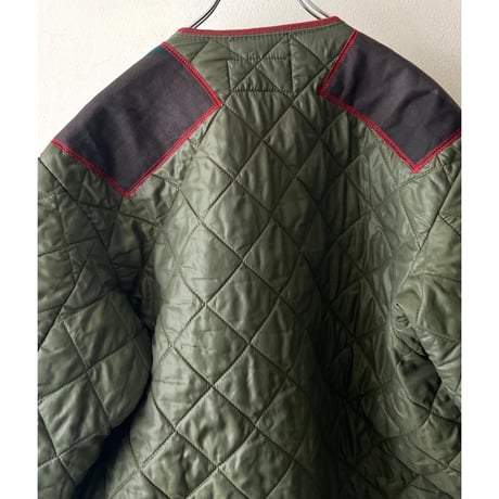 French Remake Brand " Slow Stone " made 80's Belgium Army Quilting JKT(L〜XLサイズ)