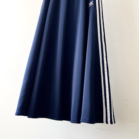 adidas 3-Lines Design Satin Long Skirt