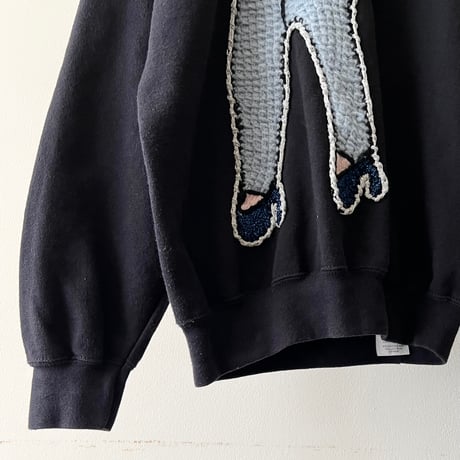MICHAELA BUERGER Paris "Girl" Knit Design Sweat (made in Italy)