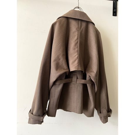 ︎Old LANVIN paris Ribbon Velt Design Short JKT (made in France)
