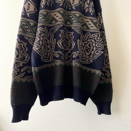 80-90's Jantzen Pattern Knit Sweater