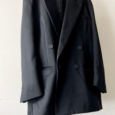 Japan Vintage " Black Color " Double Brest JKT (deadstock)