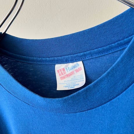 90's Hanes "Cat Logo" Print Tee (made in USA)