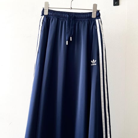 adidas 3-Lines Design Satin Long Skirt