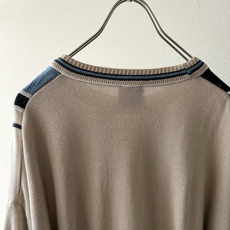 90's 3D Design Knit Sweater