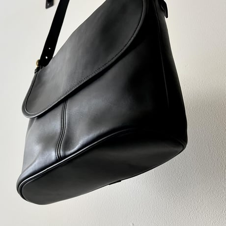 90's Old Coach Flap Shoulder Bag (made in USA)