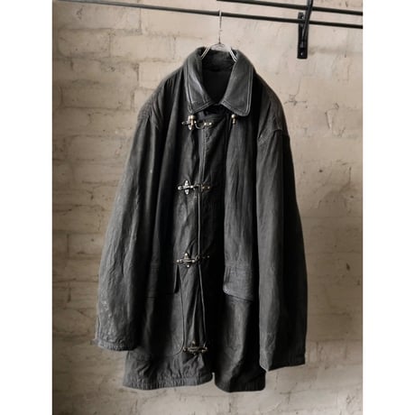 90's Euro Vintage "vera pelle" Leather Fireman JKT (made in Italy)