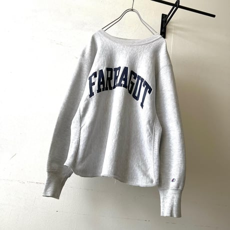 90's Champion Reverse Weave "cut-off remake" College Sweat (made in USA)
