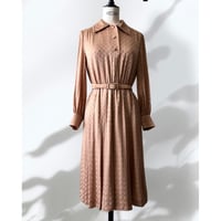Vintage NINA RICCI Geometric Pattern Dress