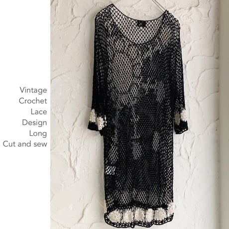 Embroidery Design Crochet Laceカットソー