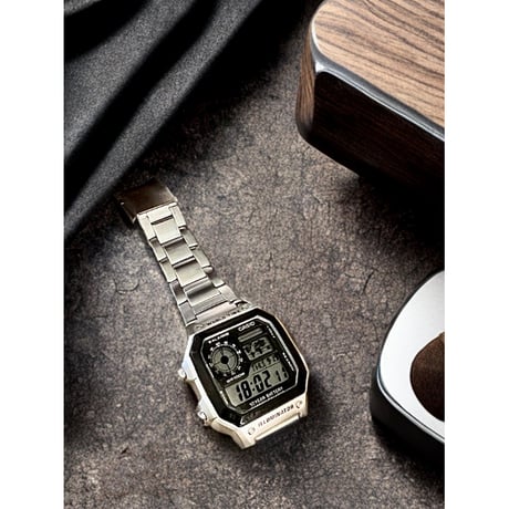 CASIO " World Time " Digital Dial Quartz Watch