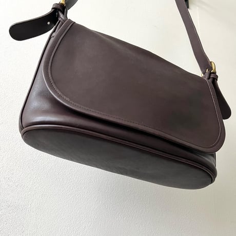 Old Coach Flap Design Shoulder Bag (made in USA)