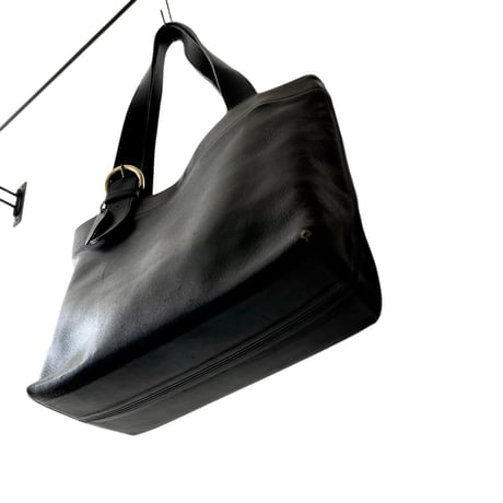 90's Old Coach Leather Tote Bag (made in Costa Rica)