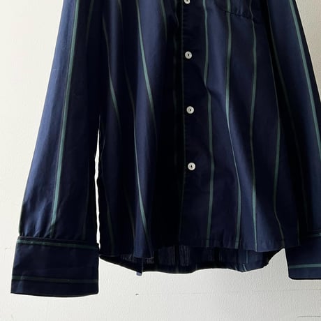 Old Schiesser Stripe Pattern Shirt & Easy Pants 2piece-Sets