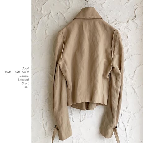ANN DEMEULEMEESTER DBショートJKT