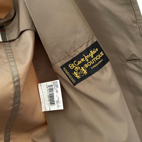 90's Burberrys' Balmacaan Coat (made in Spain)