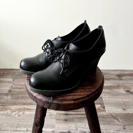 Dr.Marten's "MIMI" Wedge Sole Leather Shoe size : uk5 (24.0cm程度)