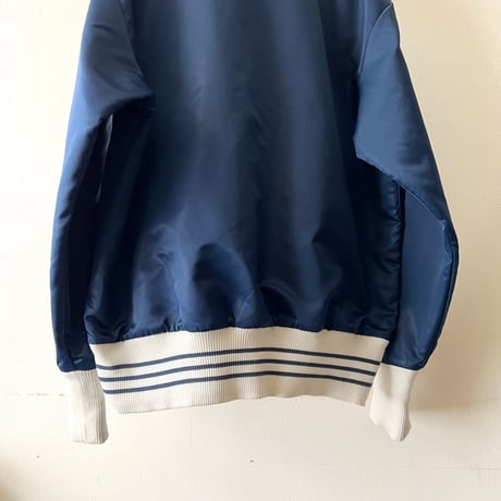 00's adidas Originals Logo & 3Line Design High Neck Nylon JKT