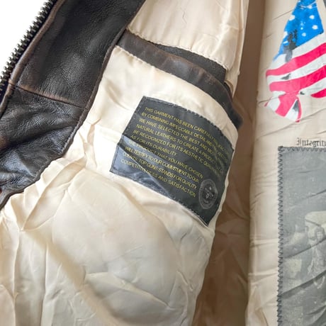 TOP GUN® OFFICIAL SIGNATURE SERIES "A-2" Leather JKT