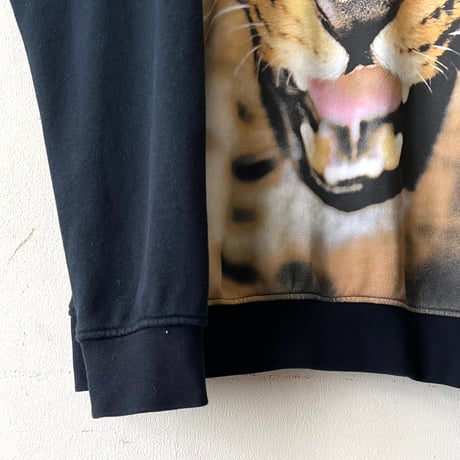 adidas originals Leopard Face Print Logo Sweat