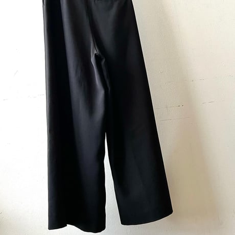 V-neck Design Black Color Salopette