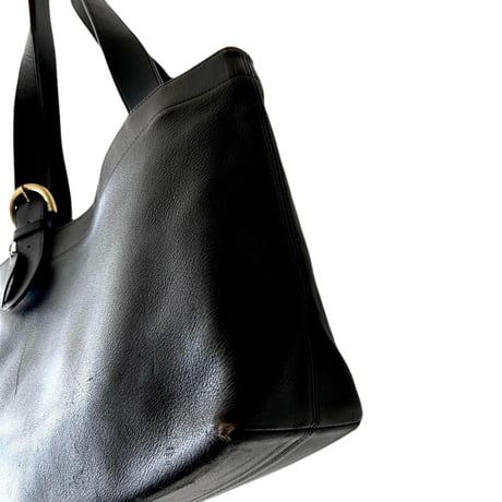 90's Old Coach Leather Tote Bag (made in Costa Rica)