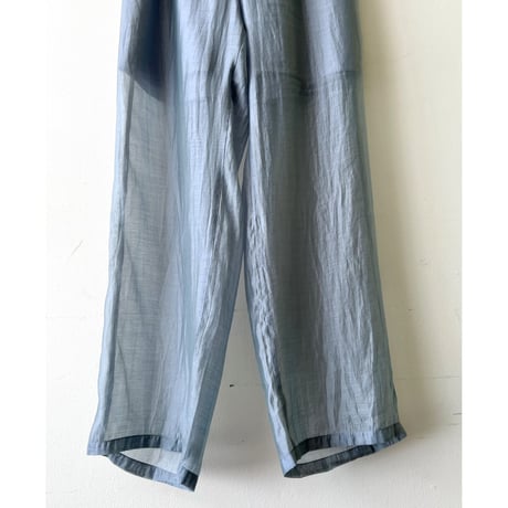 enchainement Organdy Sheer Wide Pants