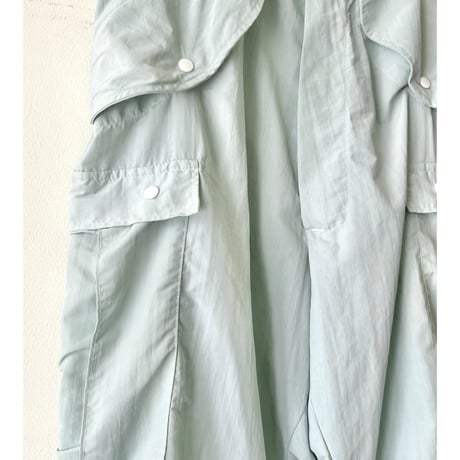 " Ice Green Dyed Remake " US ARMY Snowcamo Cargo Over Pants
