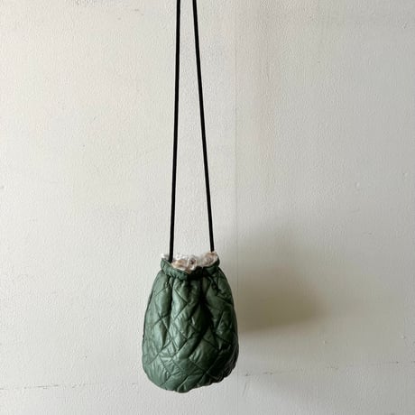 Fake Fur & Quilting "Reversible" Shoulder Bag