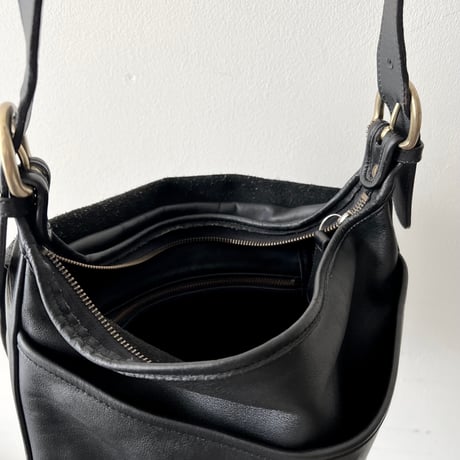 80-90's Old Coach Flap Shoulder Bag (made in USA)