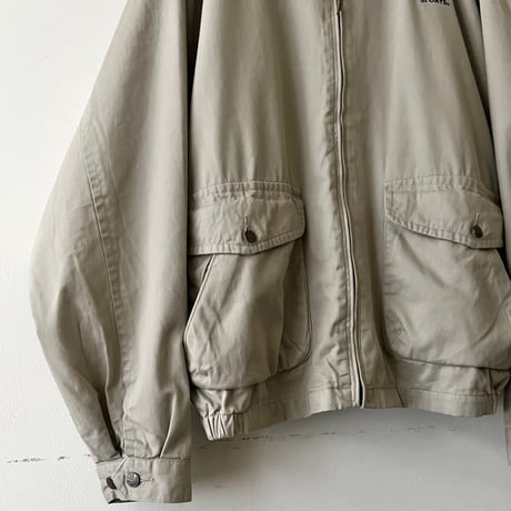 90's Gear for sport Embroidery Logo Drizzler JKT