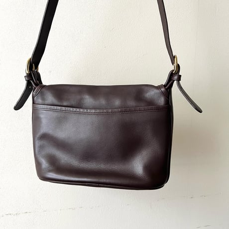 Old Coach Flap Design Shoulder Bag (made in USA)