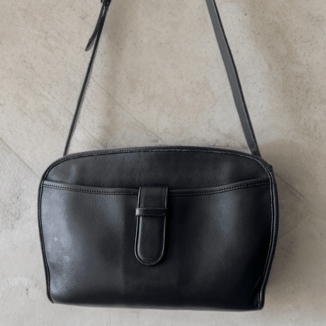 90's OLD COACH Leather Shoulder Bag ( made in USA )