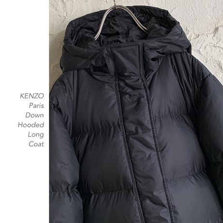 KENZO Paris Down Hooded コート