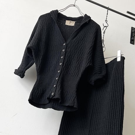 60-70's Nan Dorsey Knit Two-Piece Sets Dress