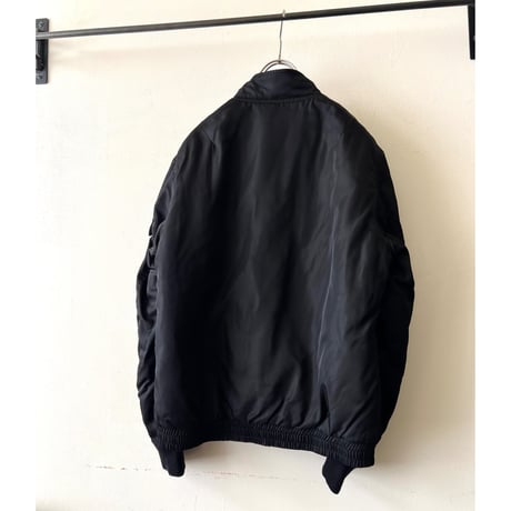 MA-1 type Cloth Zip up Shirt JKT