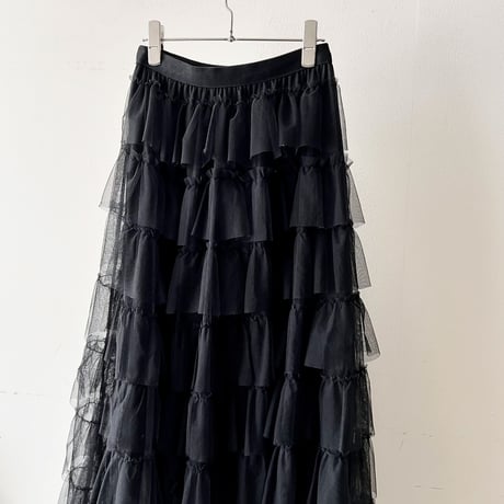 ︎ " Sheer " Long Tulle Skirt