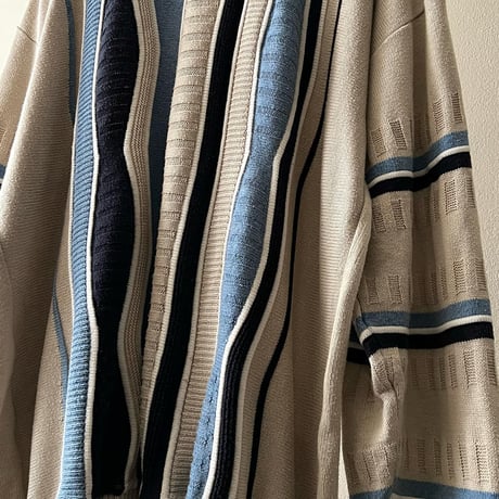 90's 3D Design Knit Sweater