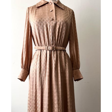 Vintage NINA RICCI Geometric Pattern Dress