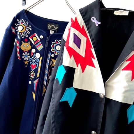 US Vintage Switch Pattern Cotton JKT