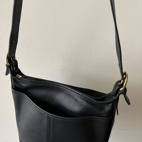 90's Old Coach Flap Shoulder Bag (made in USA)