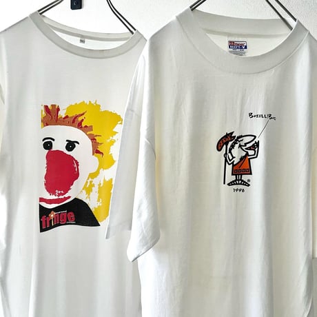 90's Character Design Print Tee (made in USA)