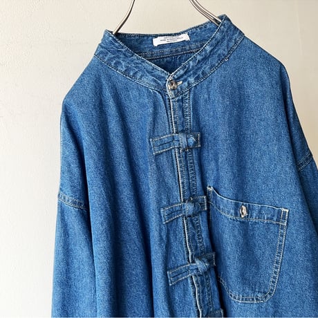 "Remake" Denim China Shirt