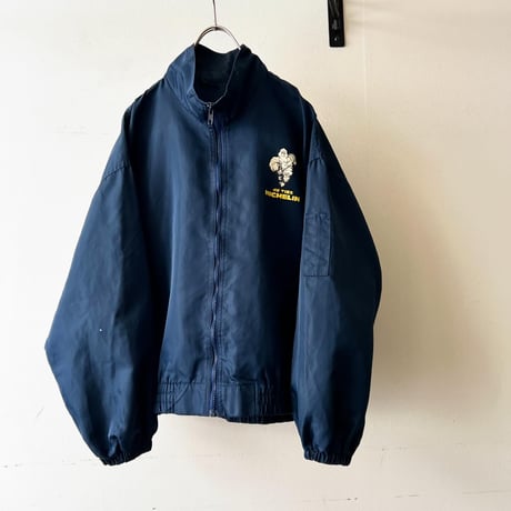 90's Michelin Back Print Nylon JKT