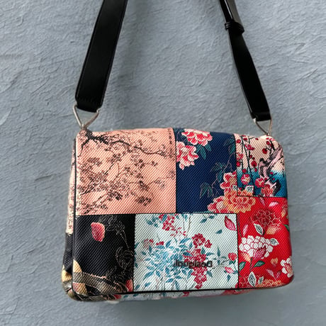 Desigual Traditional Japanese Pattarn 2way Shoulder Bag