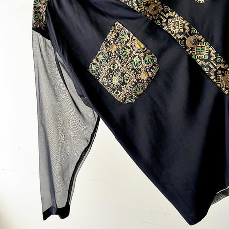 Vintage Sheer Design Shirt