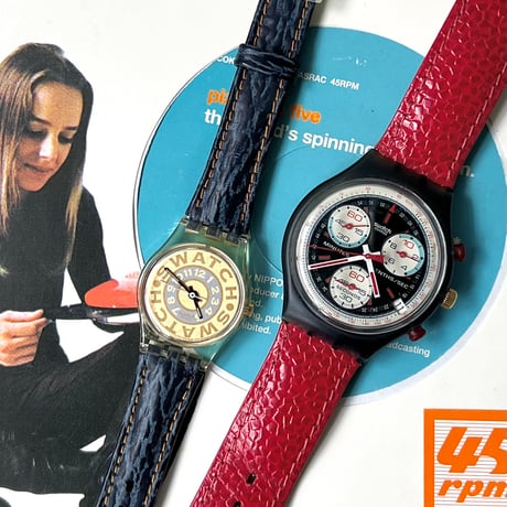 90's swatch クォーツ腕時計